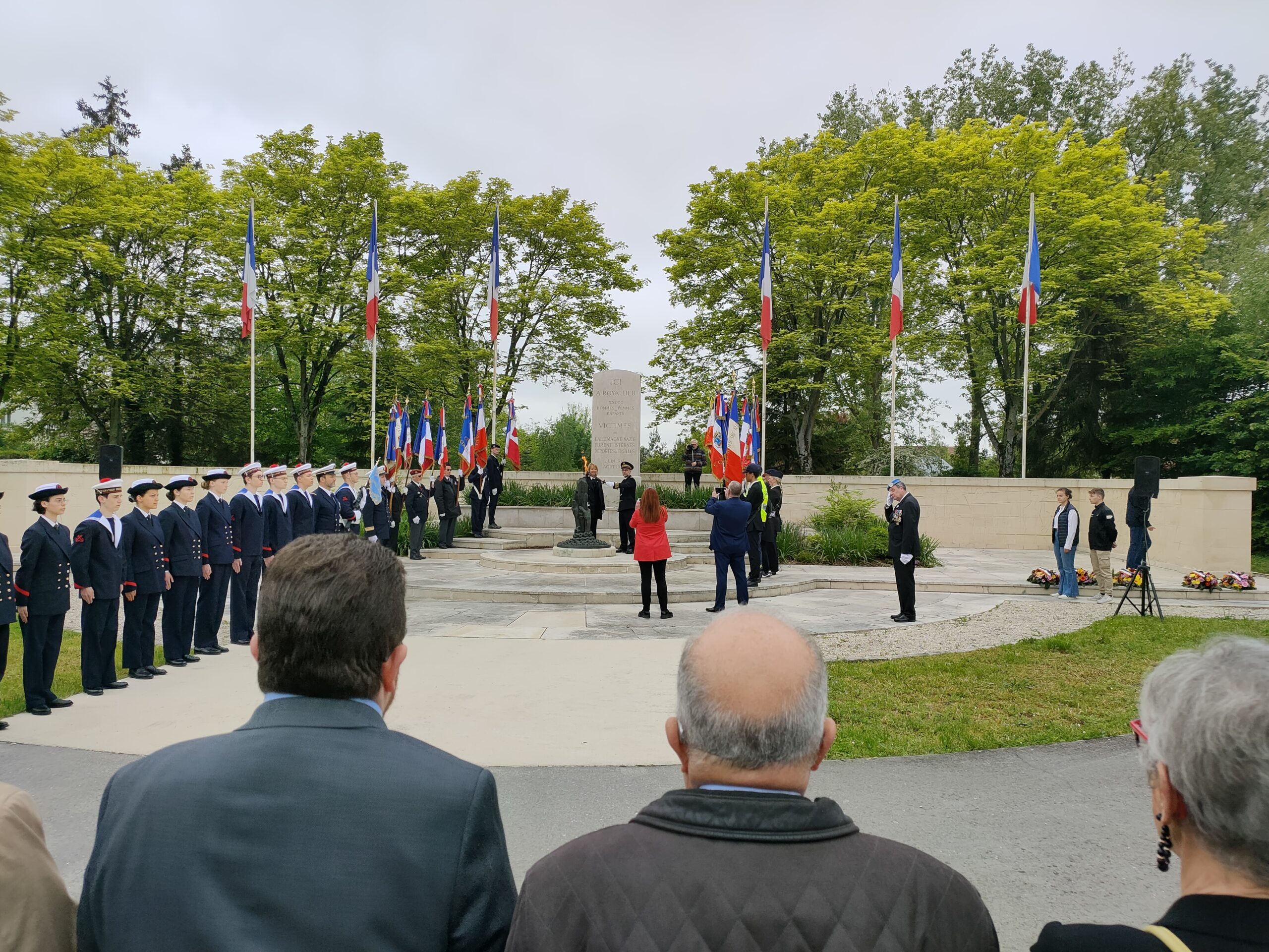 LPO Charles de Gaulle commémoration du  8 mai 1945