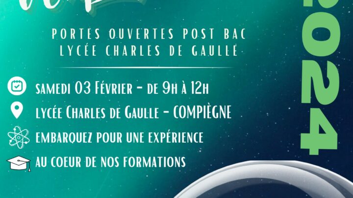 JPO Post-Bac 2024 au LPO Charles de Gaulle