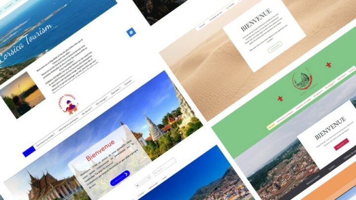 Les sites web des BTS Tourisme 2024 du LPO Charles de Gaulle de Compiègne